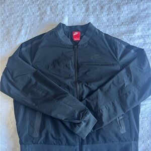 Nike Men's Dark Gray Bomber Jacket